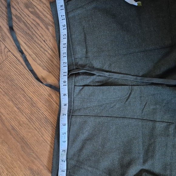 Women's Dark Green Drawstring Pants - Picture 5 of 6